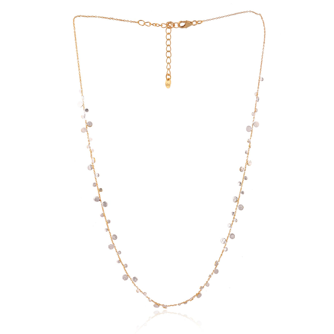 Silver Dot Necklace