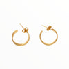 Matt Gold Round Hoops