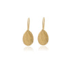 Textured Gold Seed Earrings