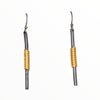 Two Tone Needle Earring