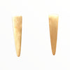 Textured Gold Long Triangle