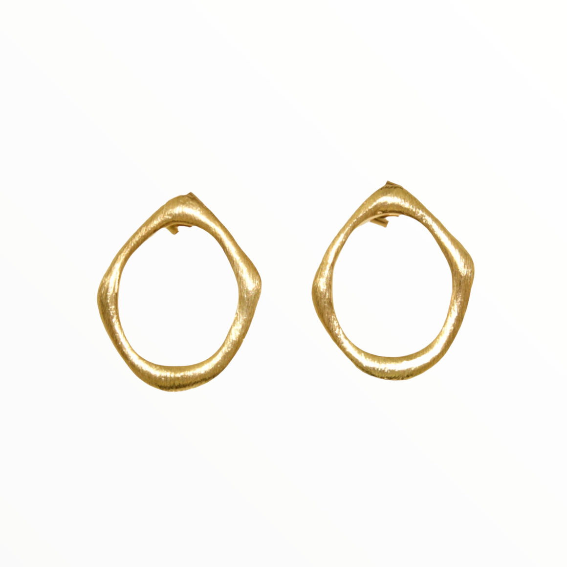 Devi Irregular Gold Earring 