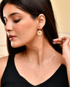 Silver & Gold Spiral Earrings