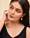 Silver & Gold Spiral Earrings