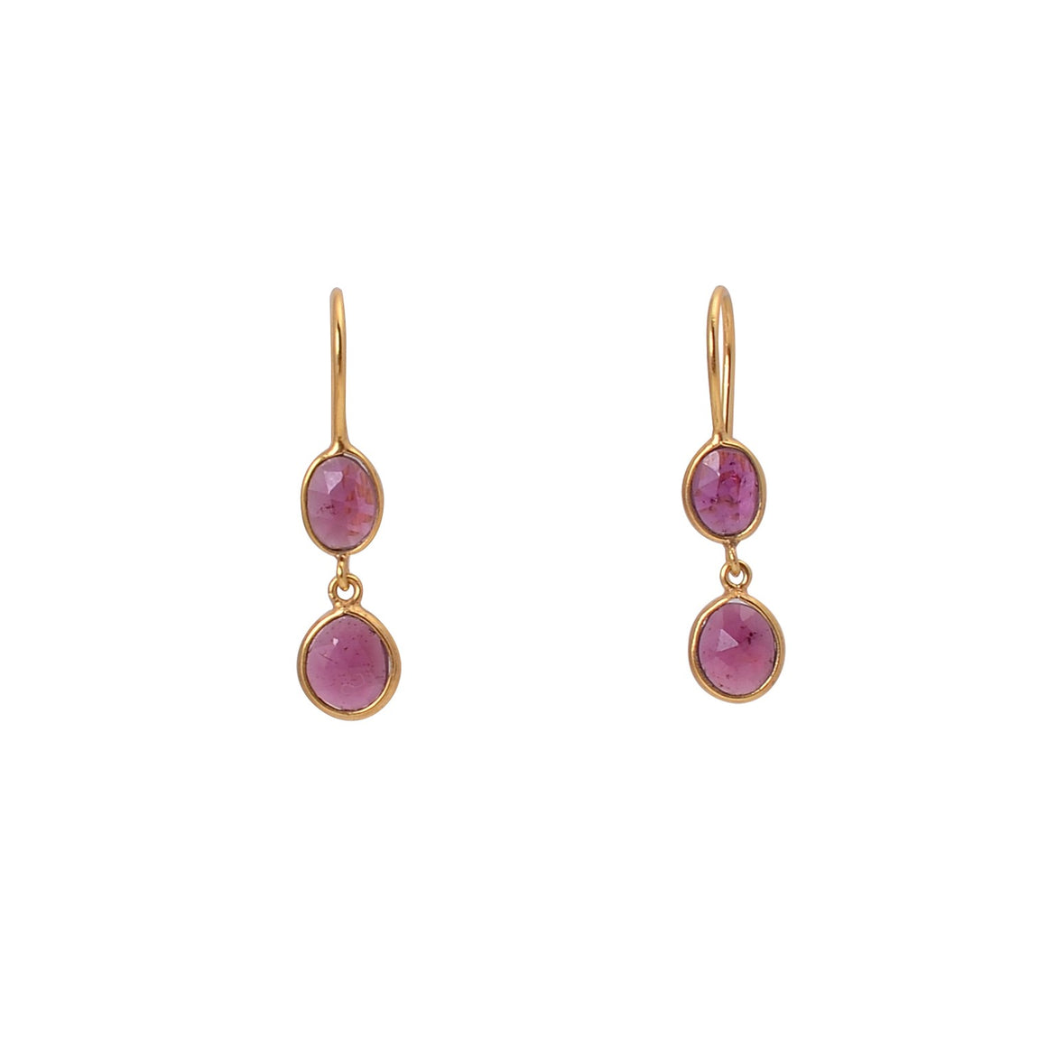Classic Garnet Earrings