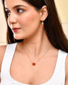Crimson Elegance Pendant