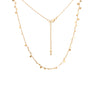 Adjustable Gold Dot Necklace