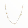 Rainbow Moonstone Gold Beads Two Tone
