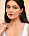 Pink Chalcedony Pendant Necklace
