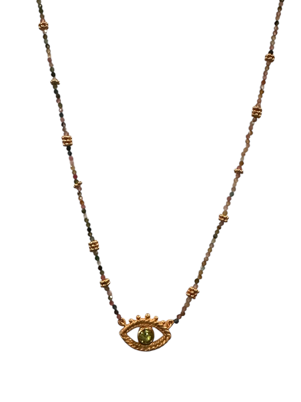 Multicolor Evil Eye Necklace