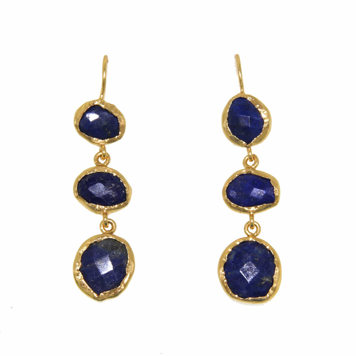 Manjusha Jewels earrings Celestial Drop Earrings in Lapis Lazuli