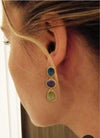 Multi Sapphire Earring